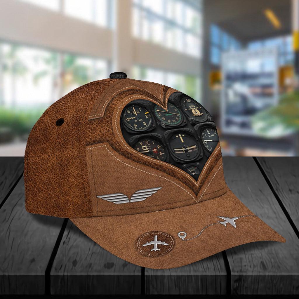 Personalized Pilot Classic Cap, Personalized Gift for Pilot Trucker Hats Custom Hats Gifts For Men & Women