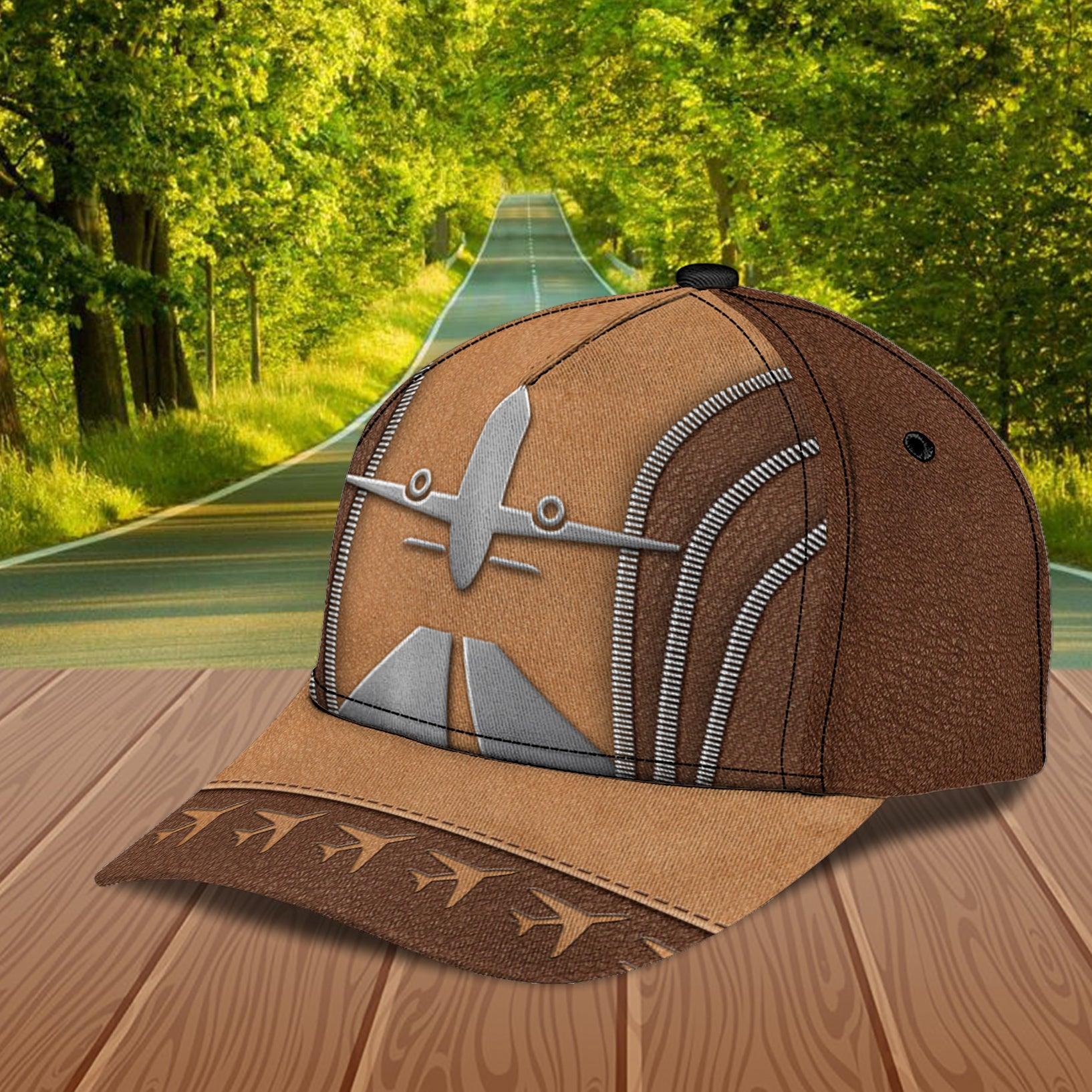 Personalized Pilot Classic Cap, Personalized Gift for Pilot Trucker Hats Custom Hats Gifts For Men & Women