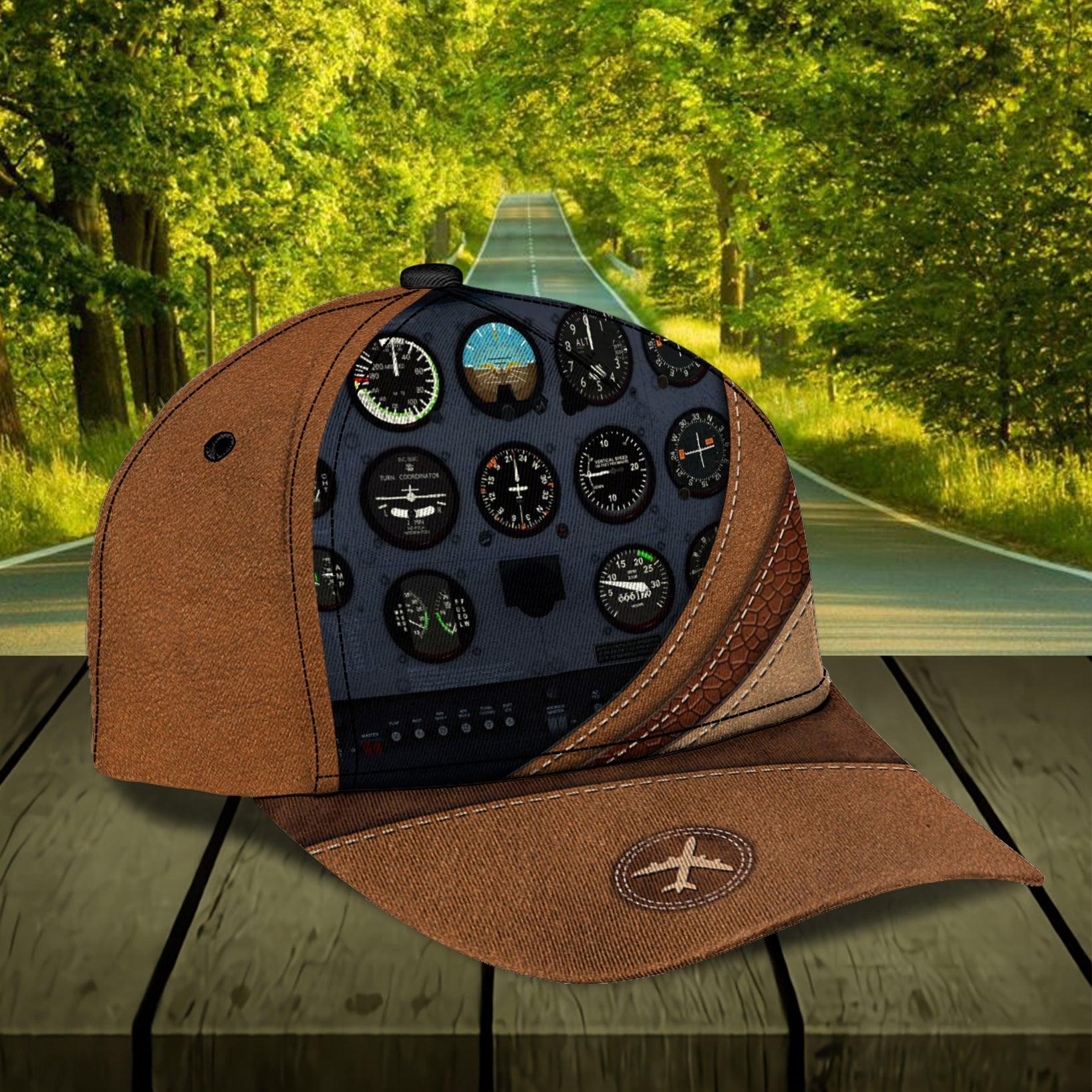 Personalized Pilot Classic Cap, Personalized Gift for Pilot Trucker Hats Custom Hats Gifts For Men & Women