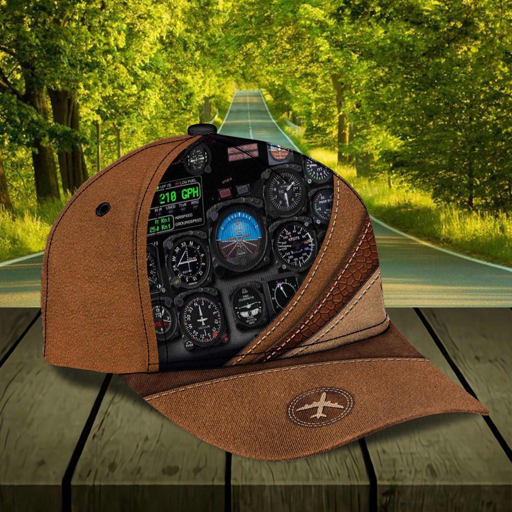 Personalized Pilot Classic Cap, Personalized Gift for Pilot Trucker Hats Custom Hats Gifts For Men & Women