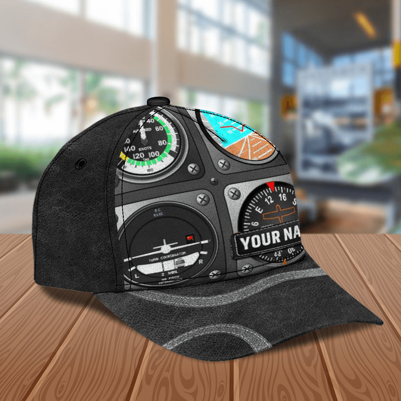 Personalized Pilot Classic Cap, Personalized Gift for Pilot Trucker Hats Custom Hats Gifts For Men & Women