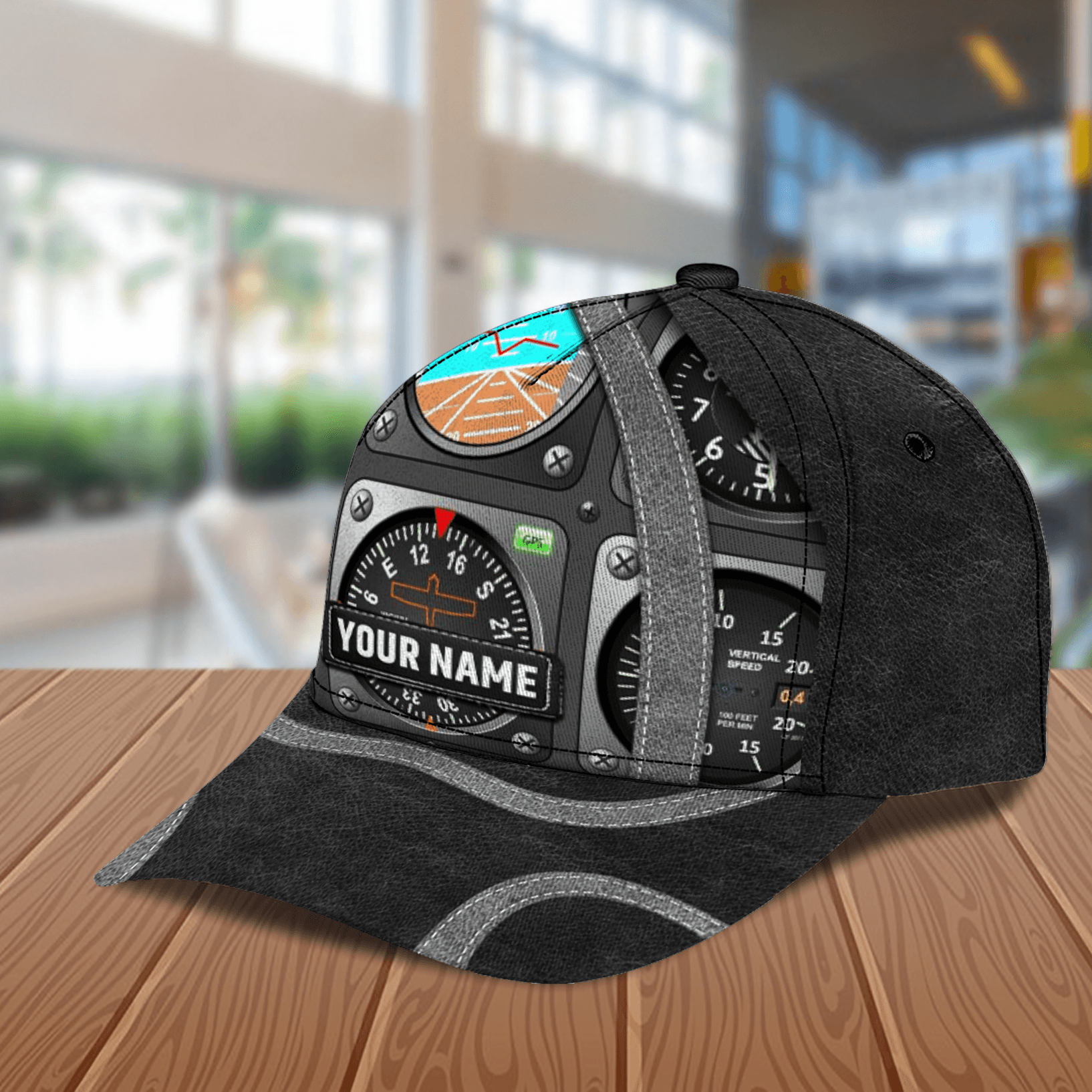 Personalized Pilot Classic Cap, Personalized Gift for Pilot Trucker Hats Custom Hats Gifts For Men & Women