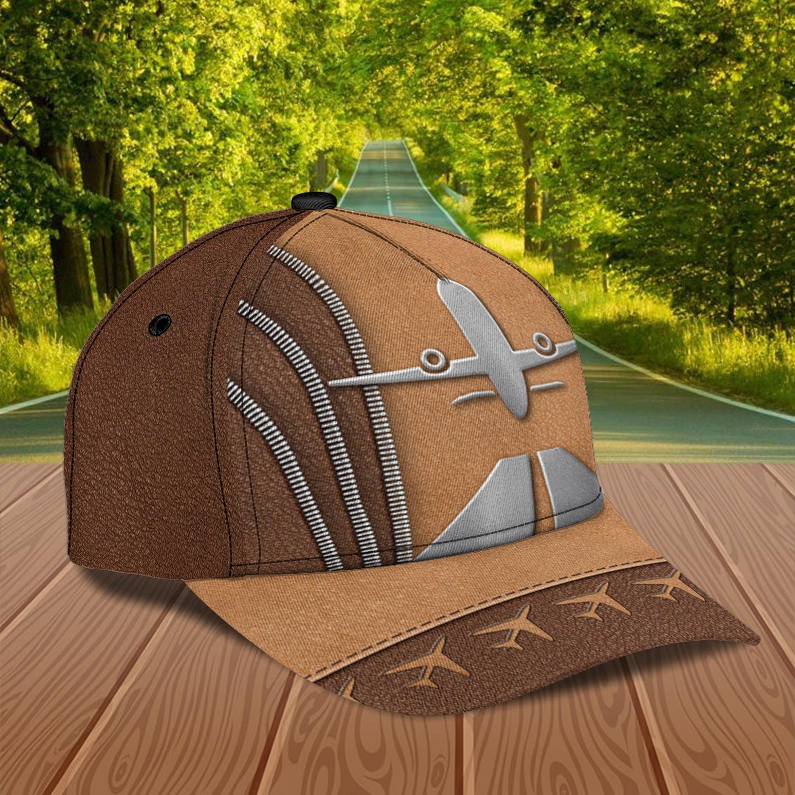 Personalized Pilot Classic Cap, Personalized Gift for Pilot Trucker Hats Custom Hats Gifts For Men & Women