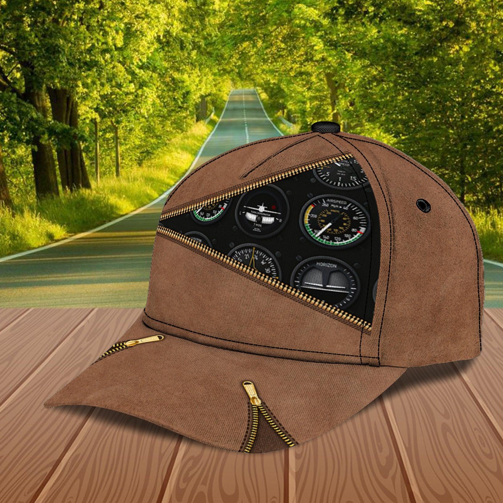 Personalized Pilot Classic Cap, Personalized Gift for Pilot Trucker Hats Custom Hats Gifts For Men & Women