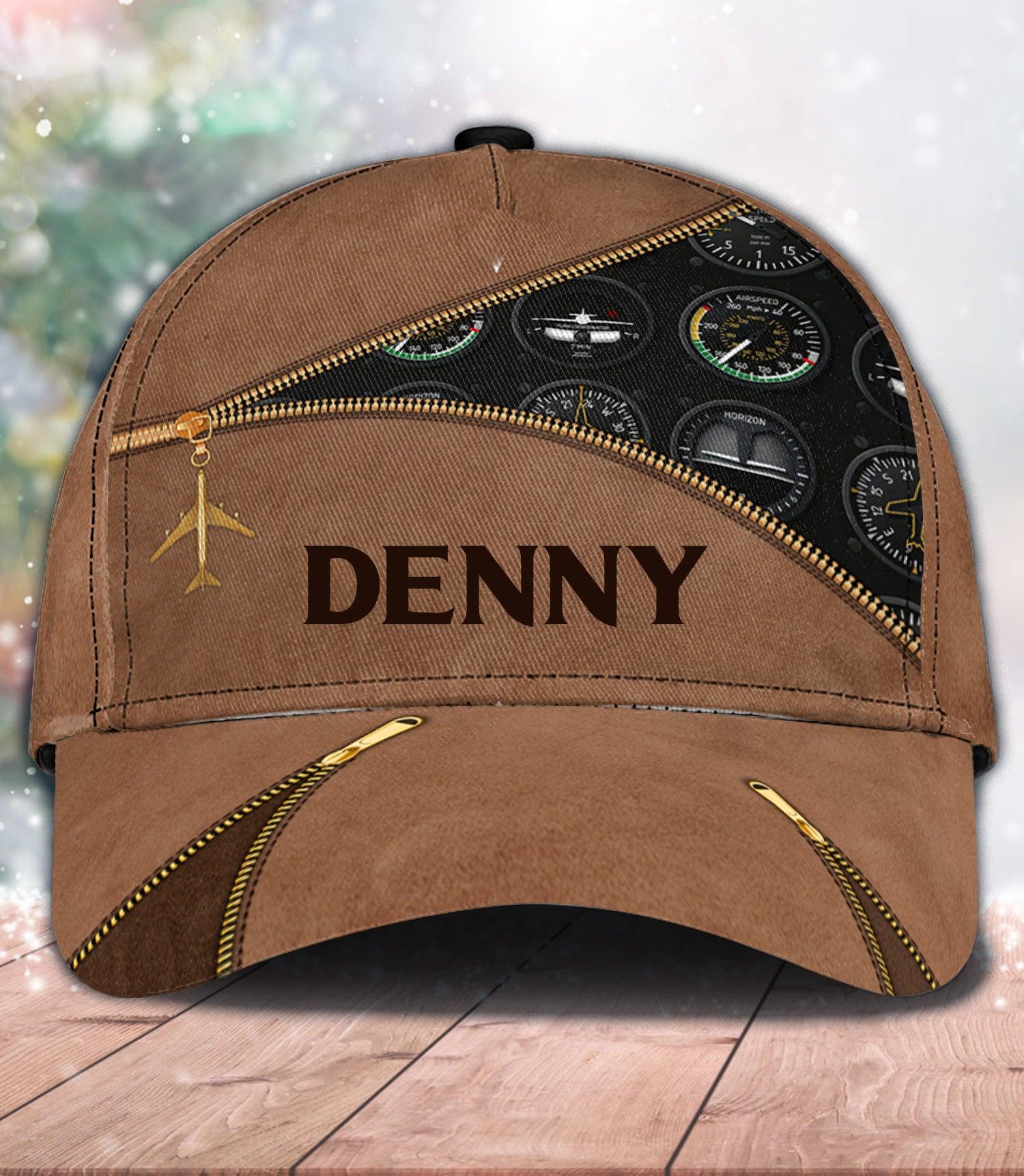 Personalized Pilot Classic Cap, Personalized Gift for Pilot Trucker Hats Custom Hats Gifts For Men & Women