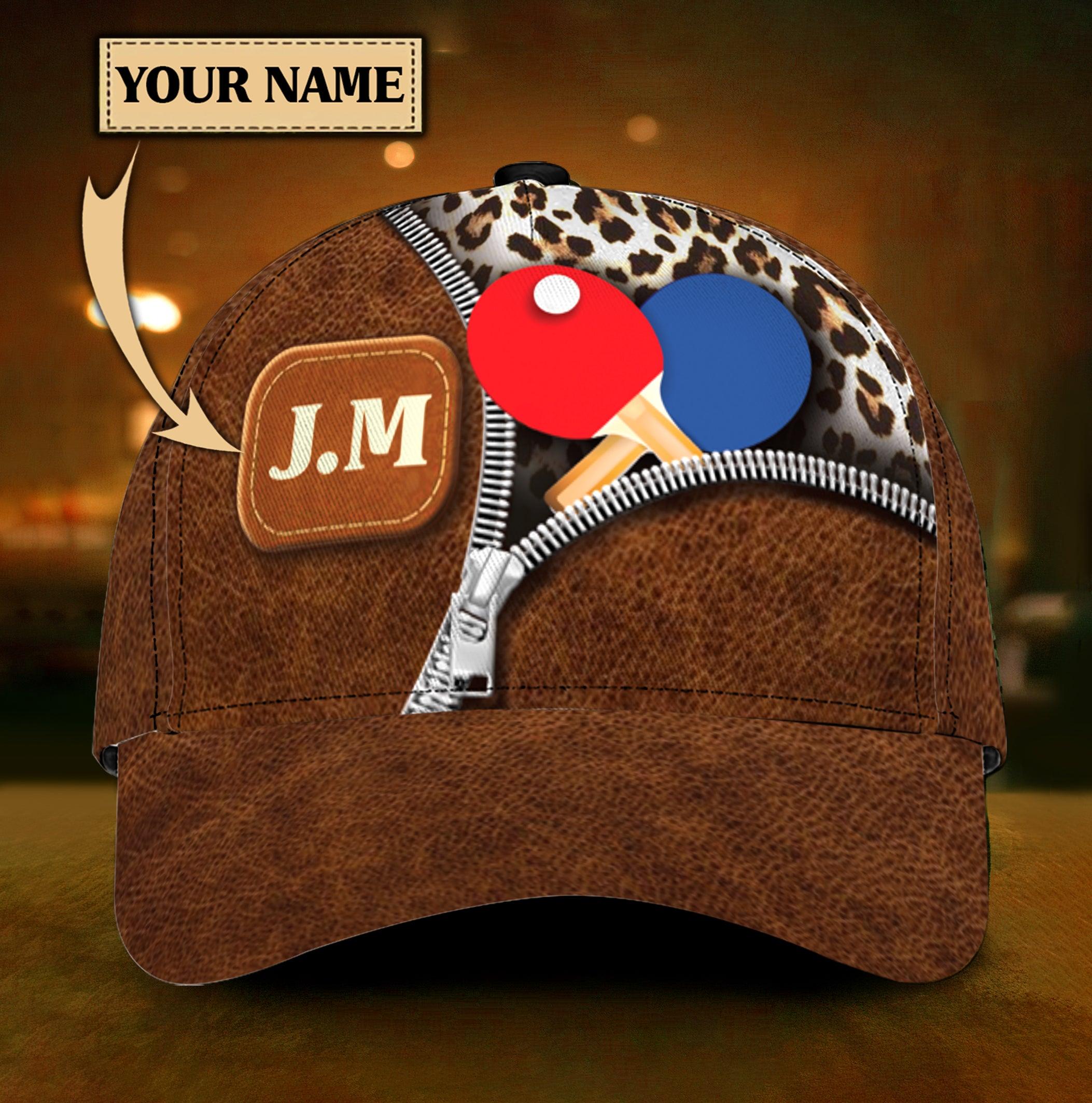 Personalized Pingpong Classic Cap Trucker Hats Custom Hats Gifts For Men & Women