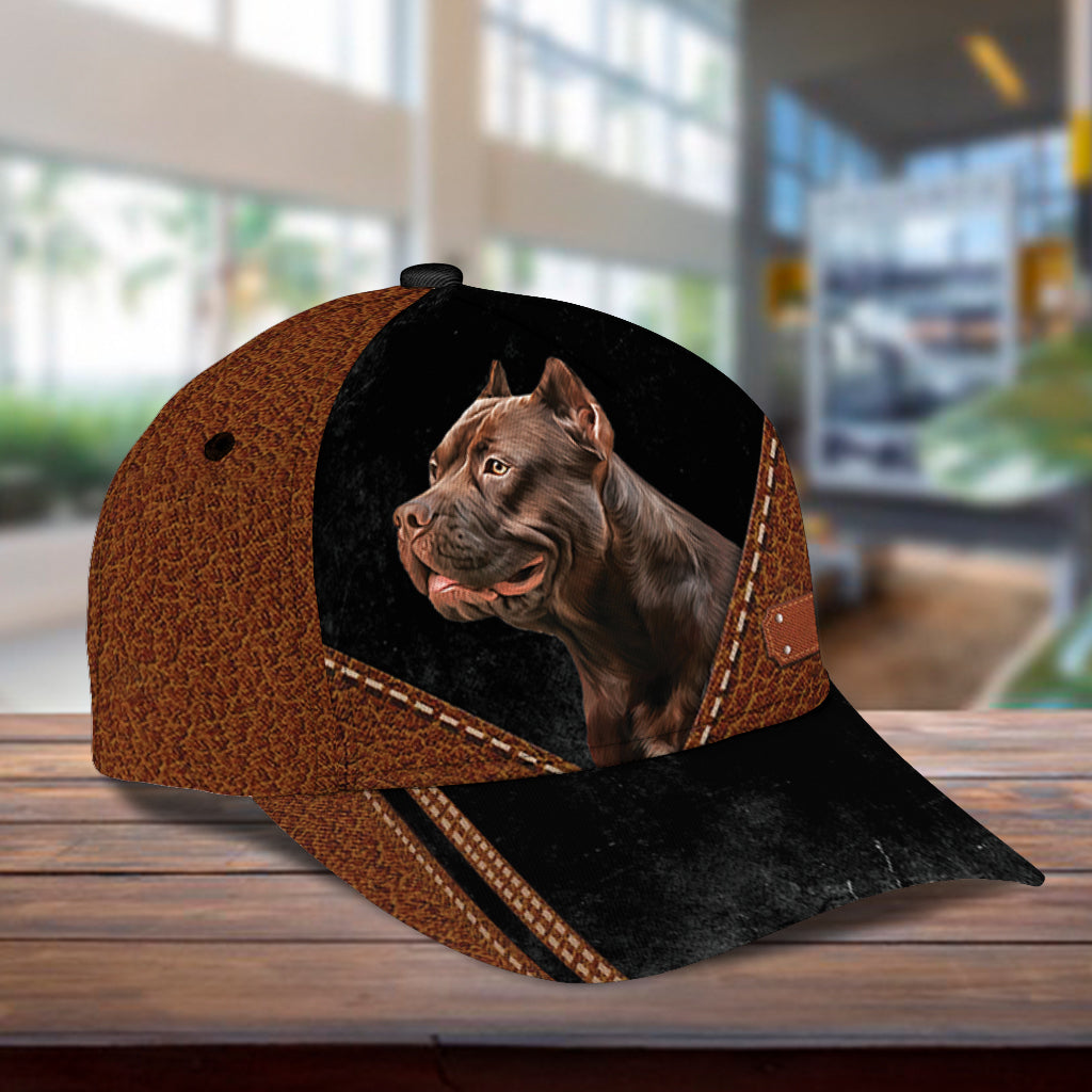 Personalized Pitbull Classic Cap, Gift for Pitbull Lovers Trucker Hats Custom Hats Gifts For Men & Women