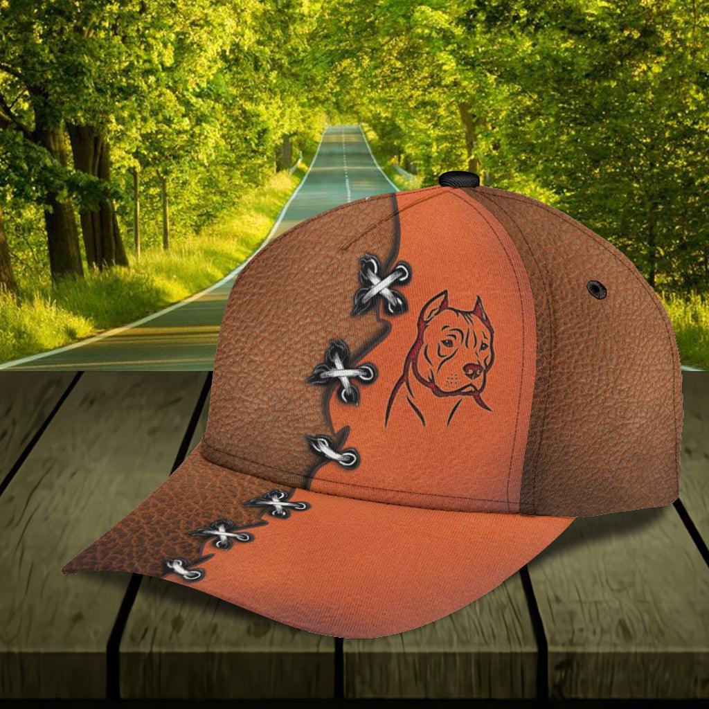 Personalized Pitbull Classic Cap, Personalized Gift for Pitbull Lovers Trucker Hats Custom Hats Gifts For Men & Women