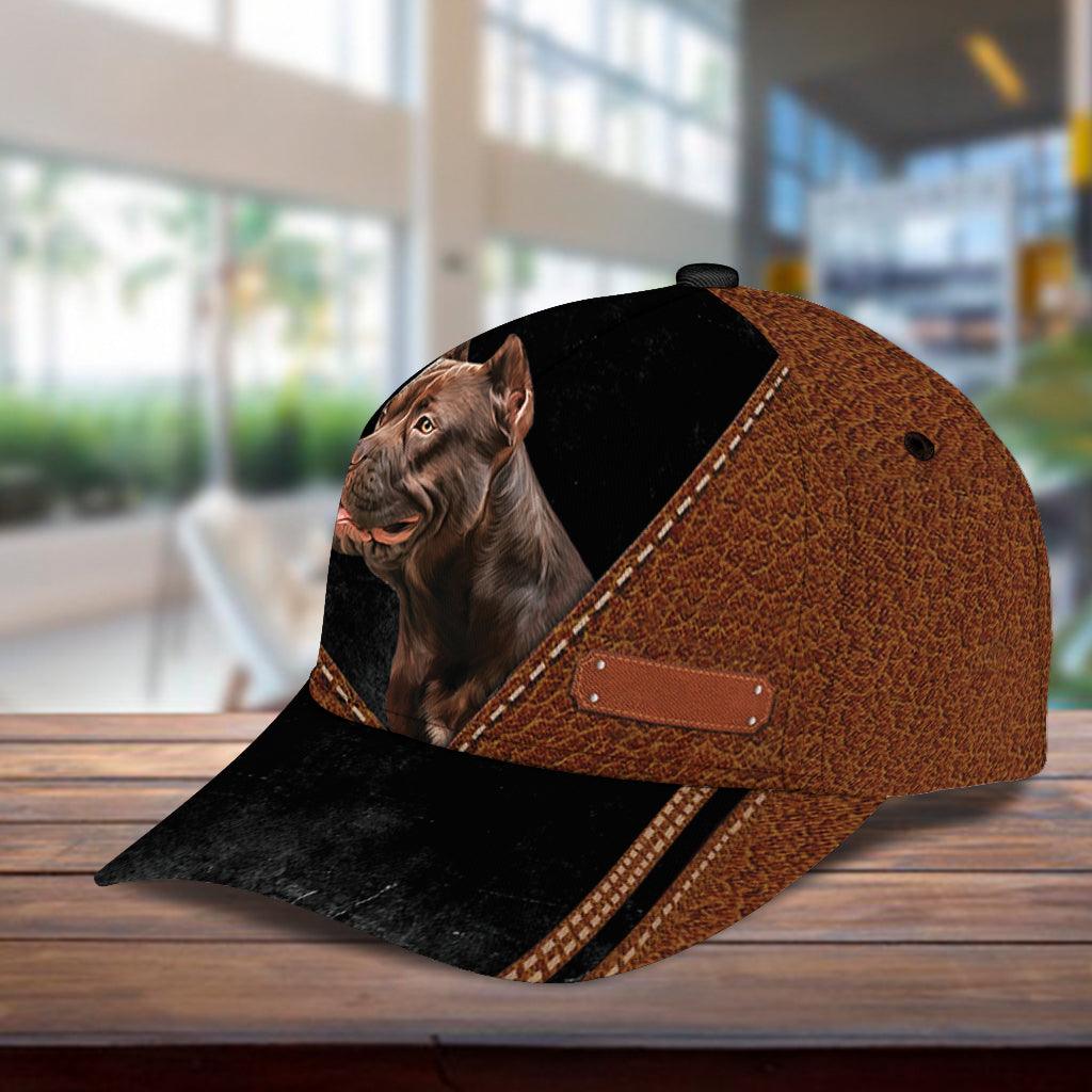 Personalized Pitbull Classic Cap, Personalized Gift for Pitbull Lovers Trucker Hats Custom Hats Gifts For Men & Women