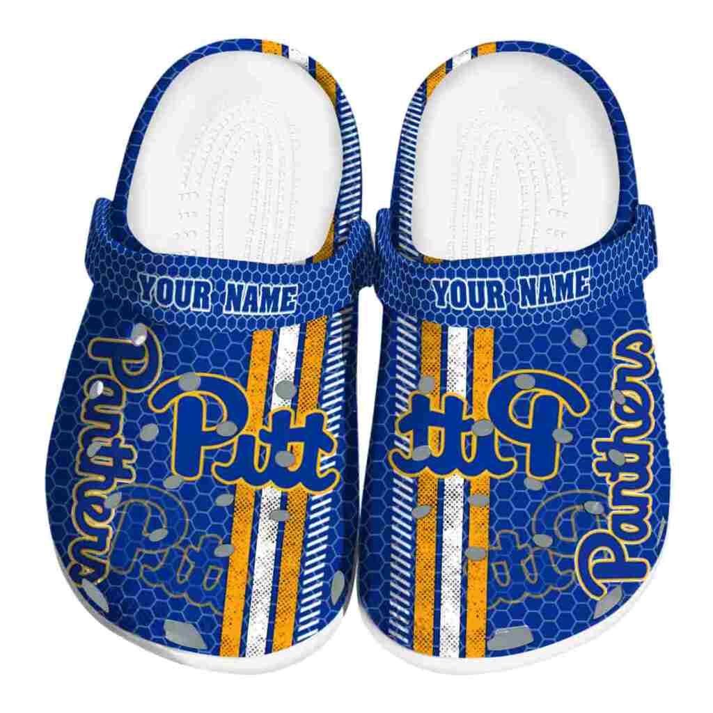 Personalized Pittsburgh Panthers Contrasting Stripes ClogTVC1801731