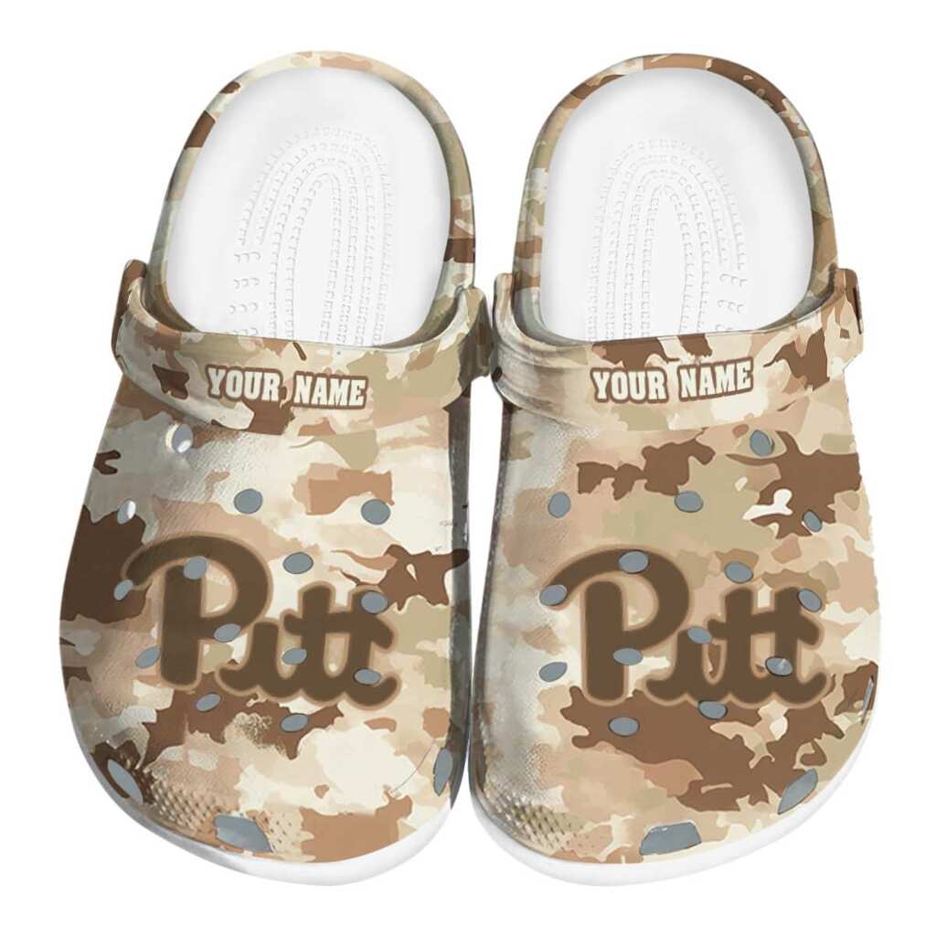 Personalized Pittsburgh Panthers Desert Camo ClogTVC1801768
