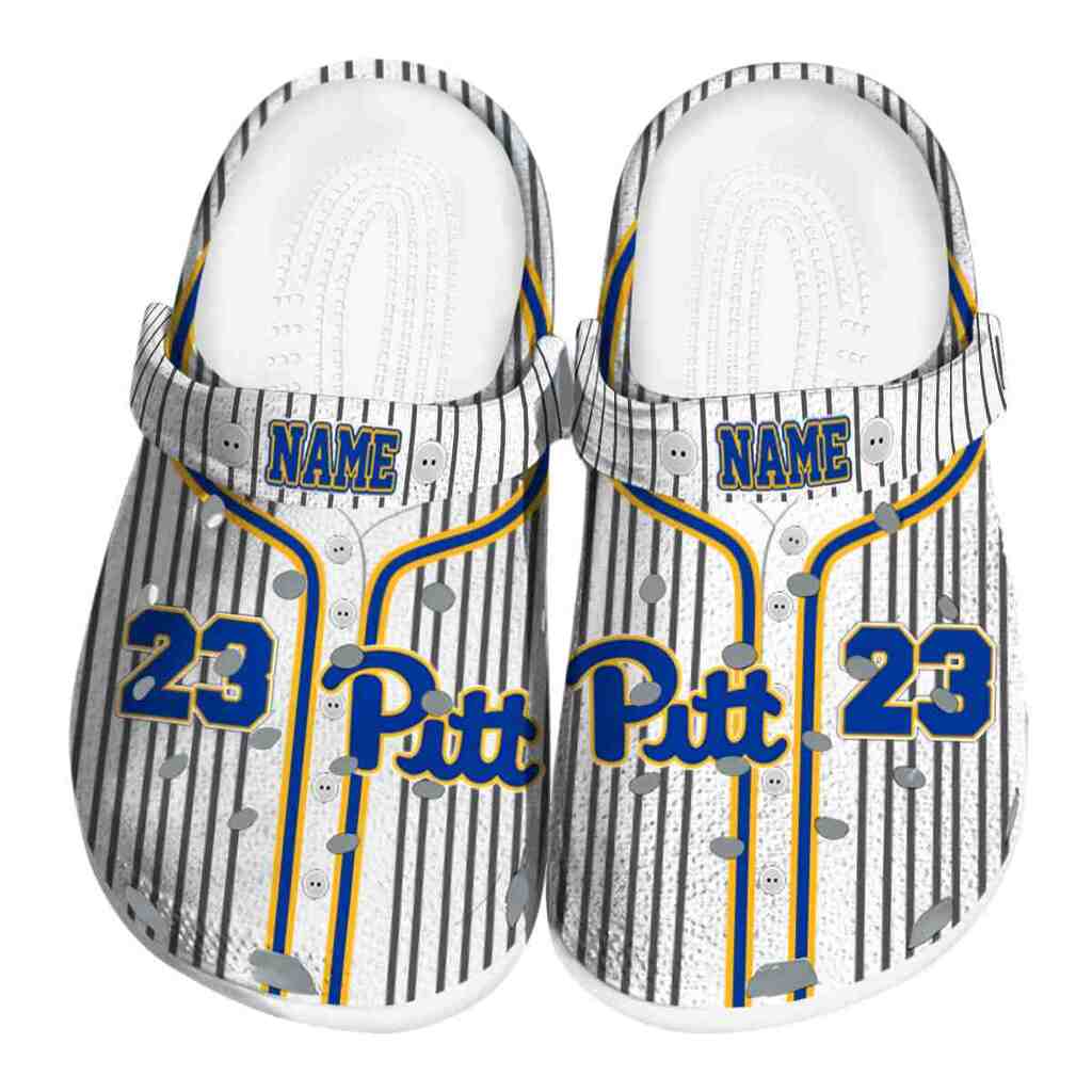Personalized Pittsburgh Panthers Pinstripe Pattern ClogTVC1801717