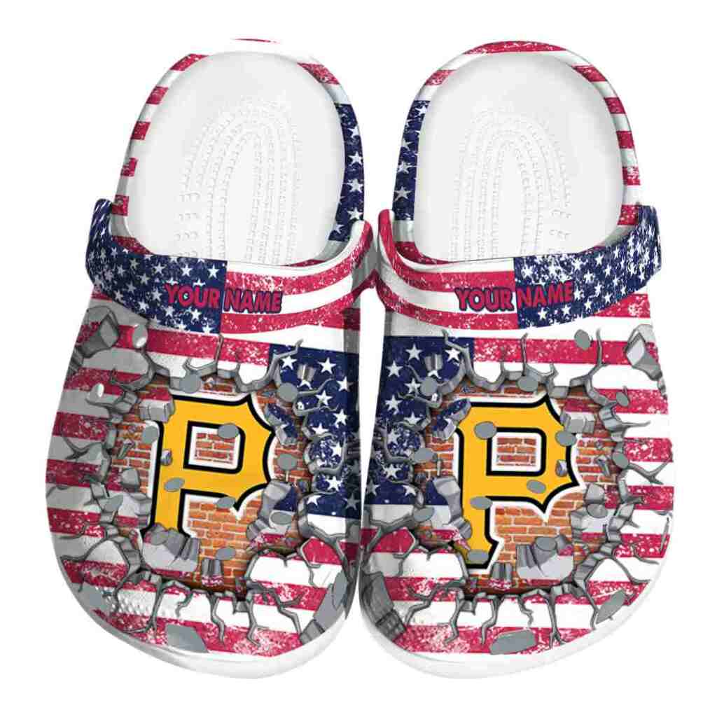 Personalized Pittsburgh Pirates Freedom Splinter ClogTVC1801166