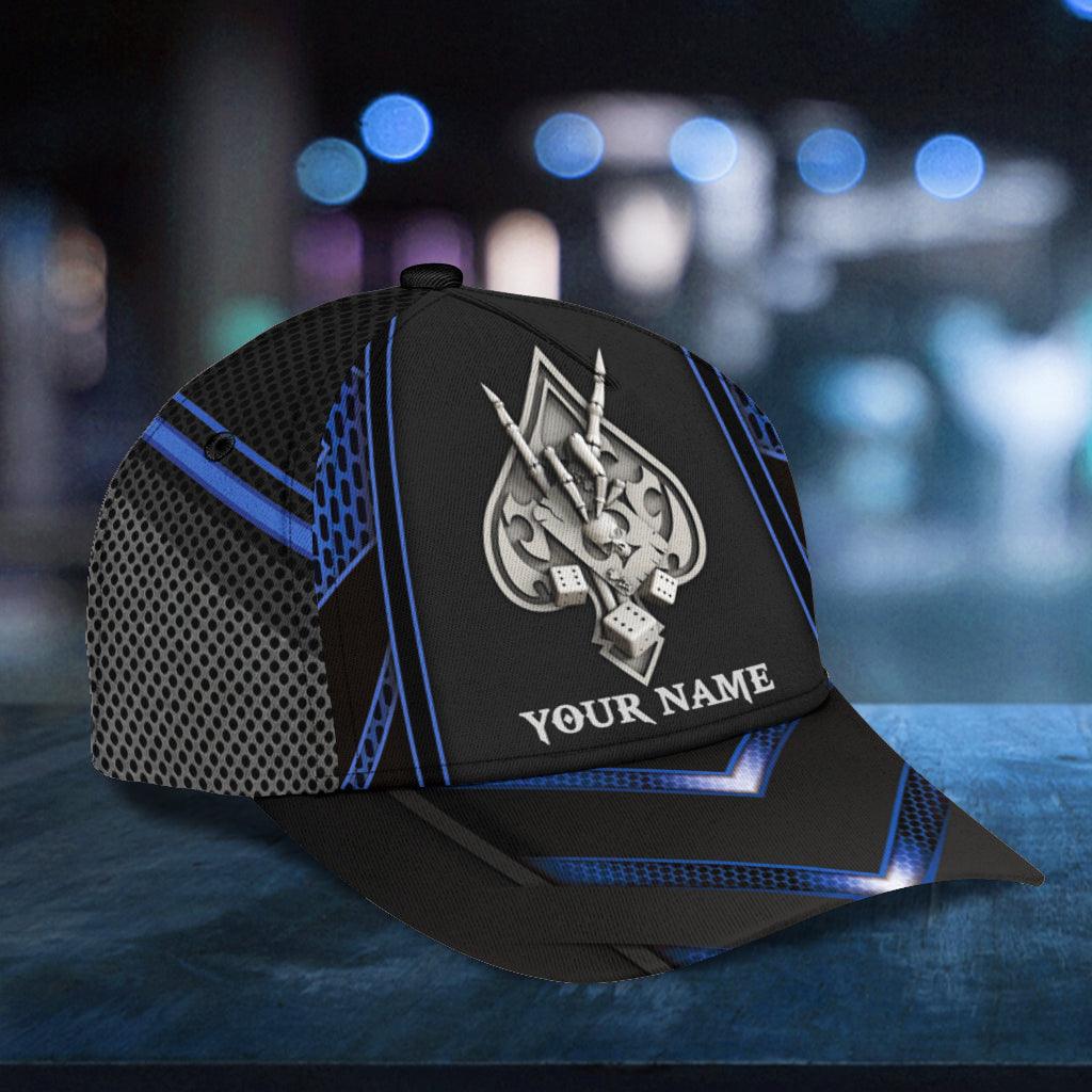 Personalized Poker Classic Cap, Personalized Gift for Poker Lovers, Poker Players Trucker Hats Custom Hats Gifts For Men & Women