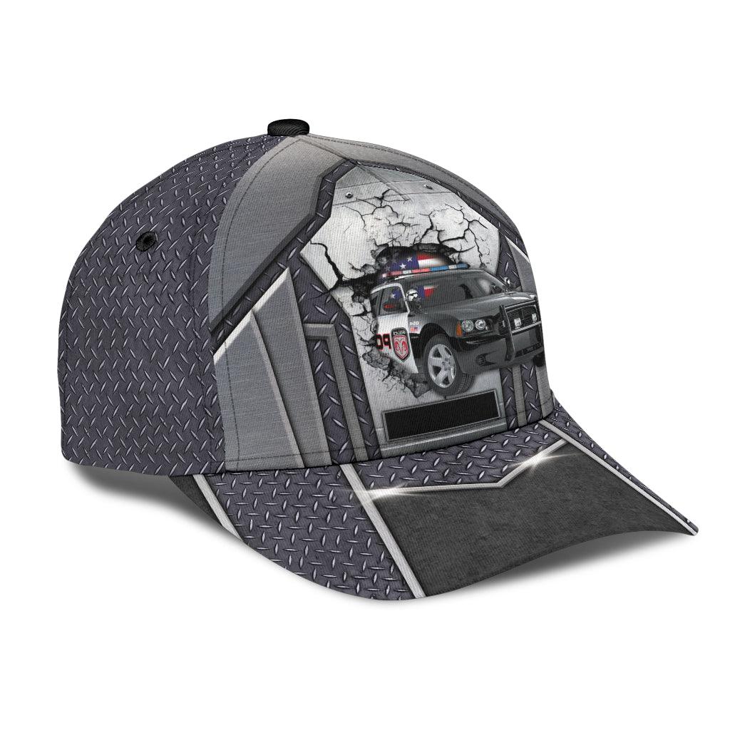 Personalized Police Classic Cap, Personalized Gift for Police Trucker Hats Custom Hats Gifts For Men & Women