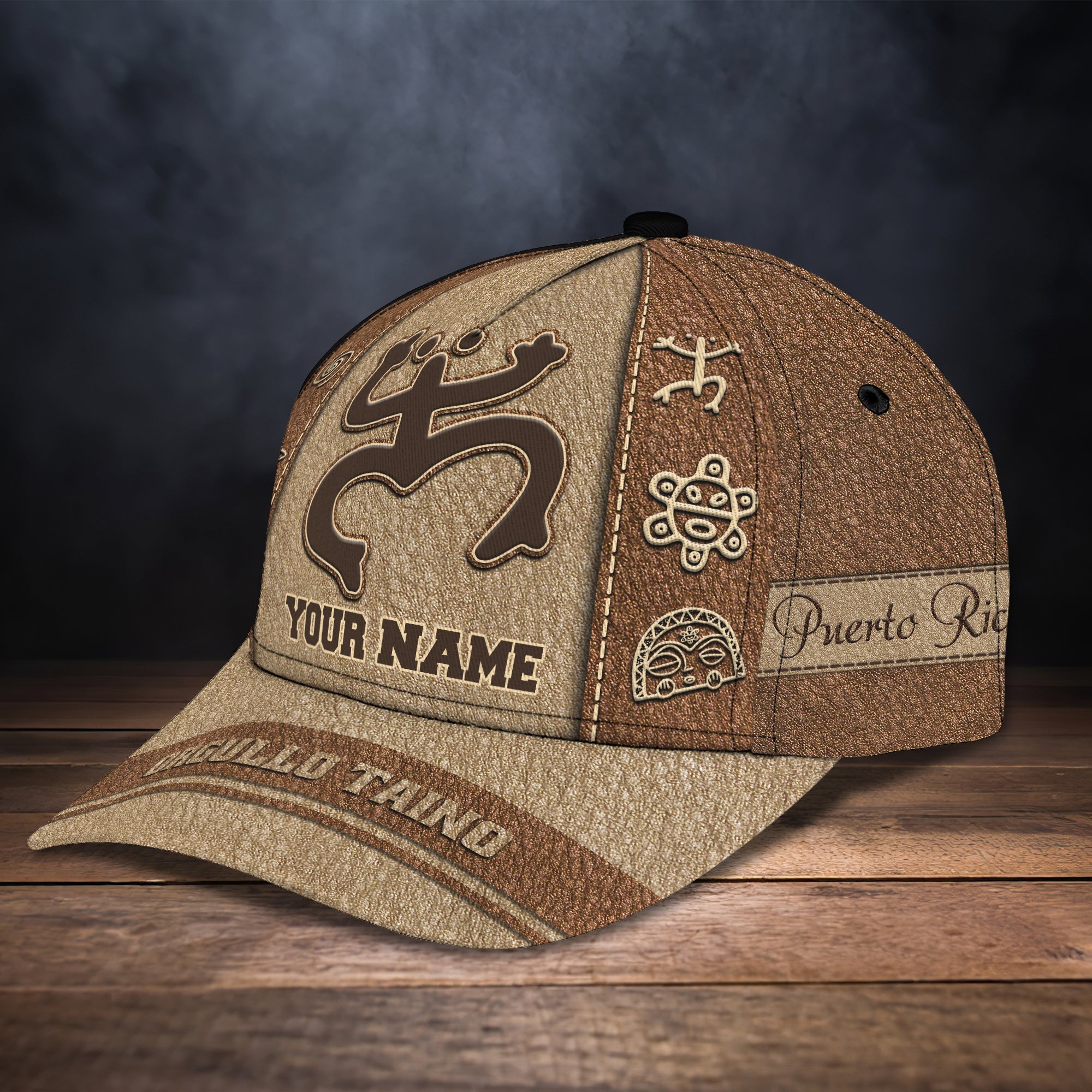 Personalized Puerto Rico Cap - Custom Classic Hat Trucker Hats Custom Hats Gifts For Men & Women