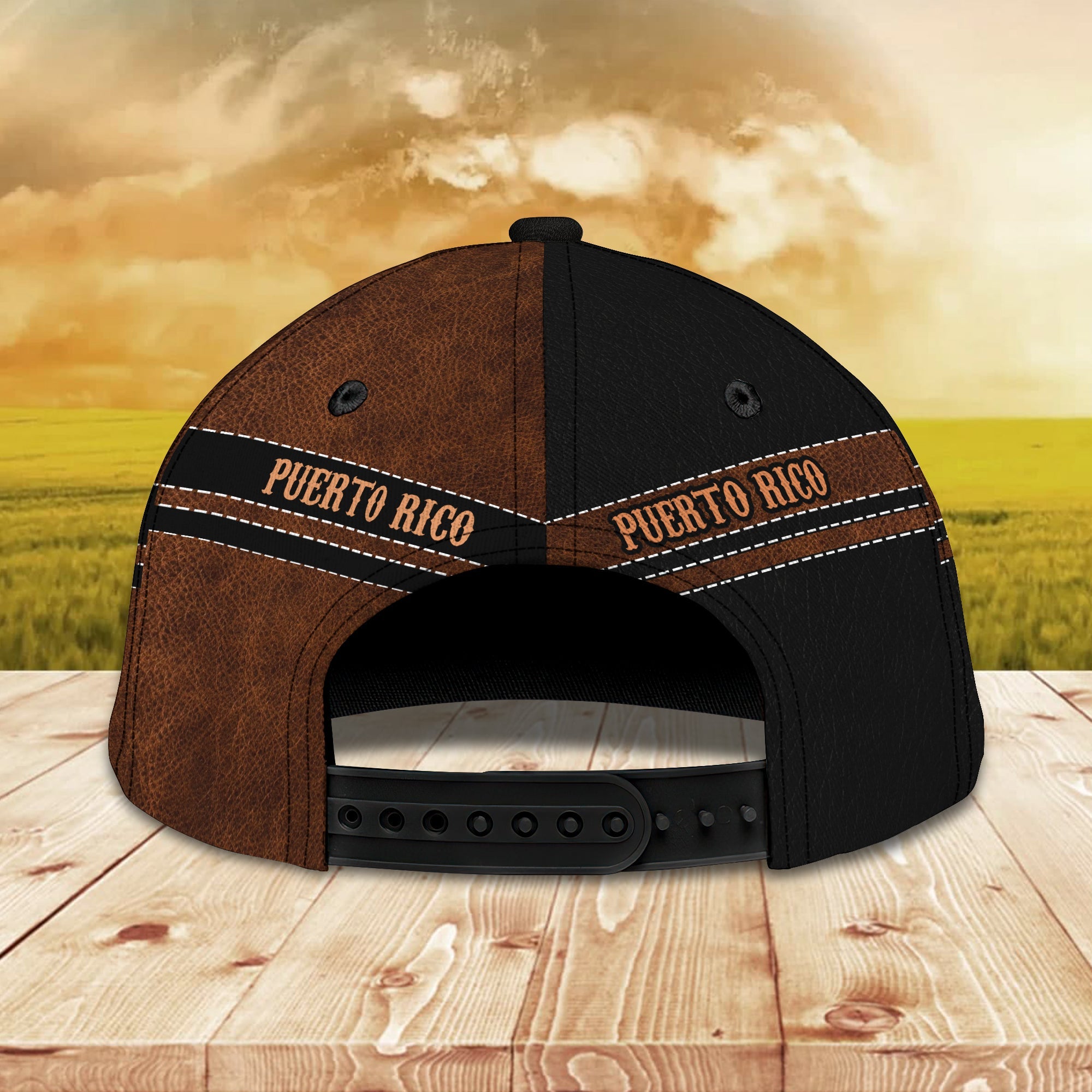Personalized Puerto Rico Classic Cap Trucker Hats Custom Hats Gifts For Men & Women