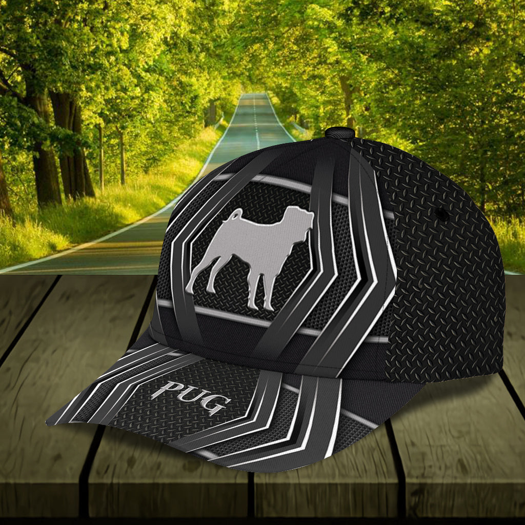 Personalized Pug Classic Cap Trucker Hats Custom Hats Gifts For Men & Women
