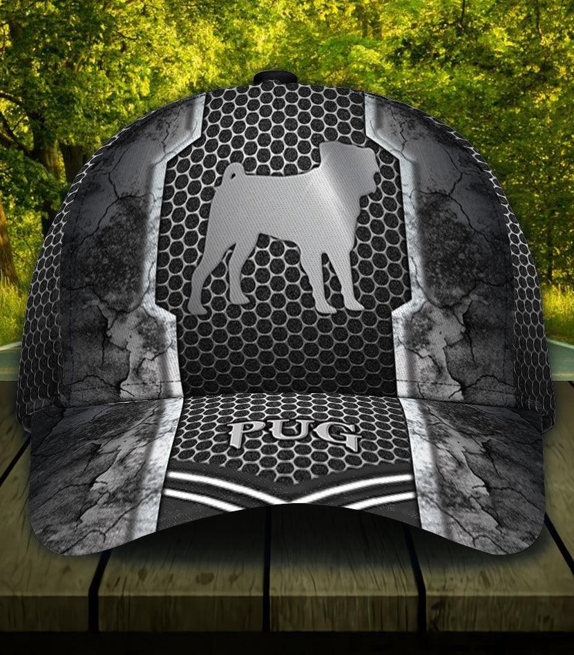 Personalized Pug Classic Cap Trucker Hats Custom Hats Gifts For Men & Women