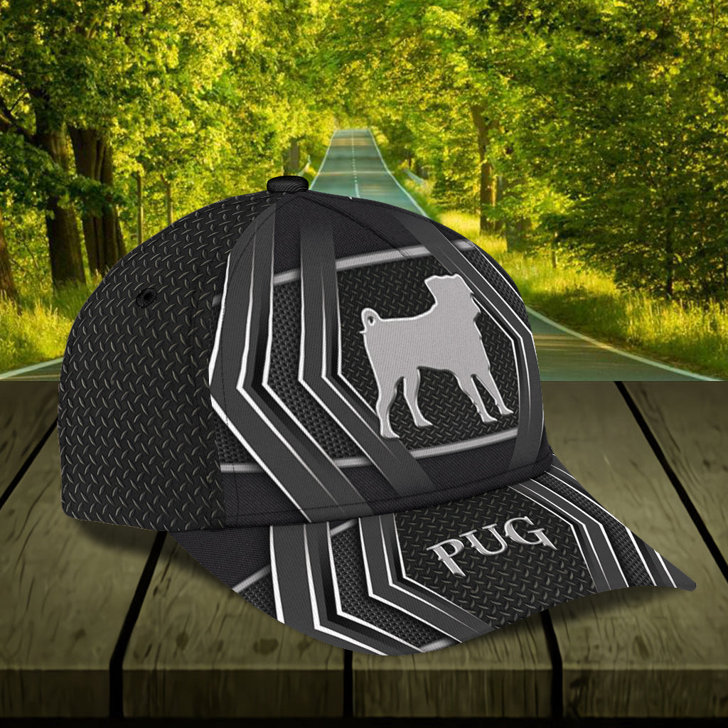 Personalized Pug Classic Cap Trucker Hats Custom Hats Gifts For Men & Women