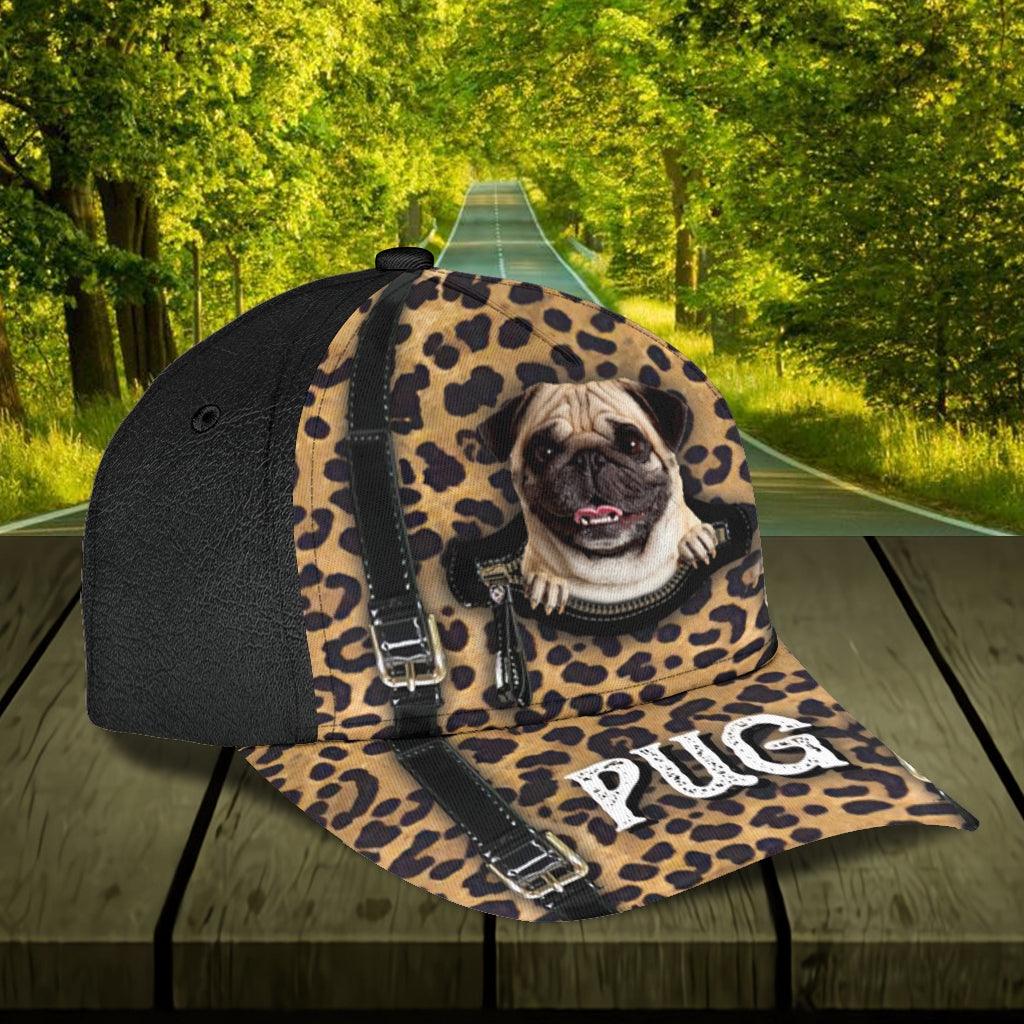 Personalized Pug Classic Cap Trucker Hats Custom Hats Gifts For Men & Women
