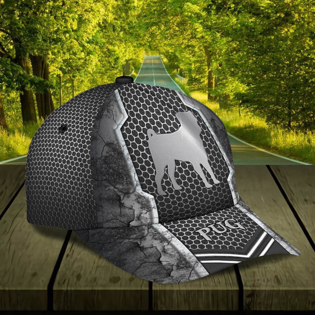 Personalized Pug Classic Cap Trucker Hats Custom Hats Gifts For Men & Women