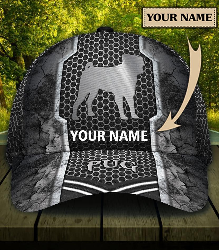 Personalized Pug Classic Cap Trucker Hats Custom Hats Gifts For Men & Women