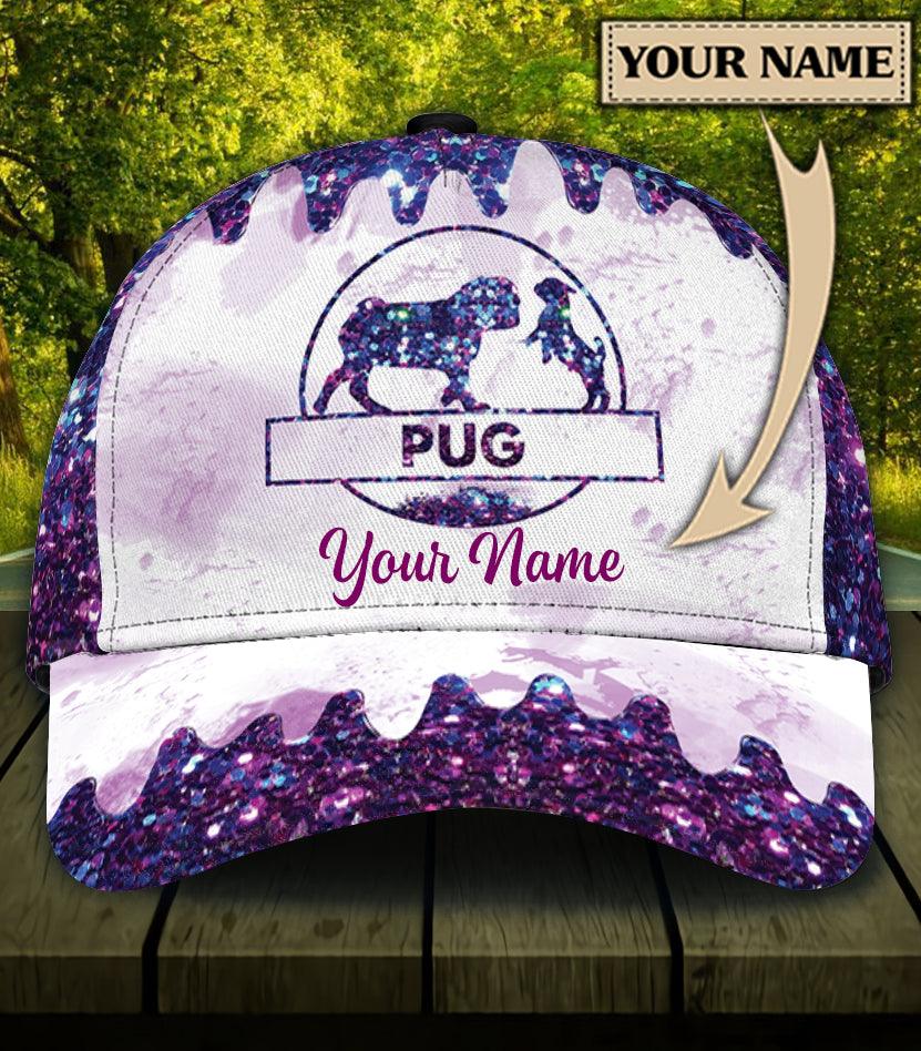 Personalized Pug Classic Cap Trucker Hats Custom Hats Gifts For Men & Women