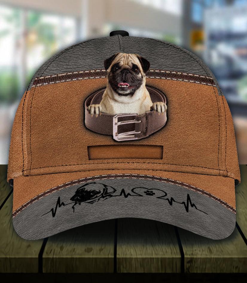 Personalized Pug Classic Cap Trucker Hats Custom Hats Gifts For Men & Women