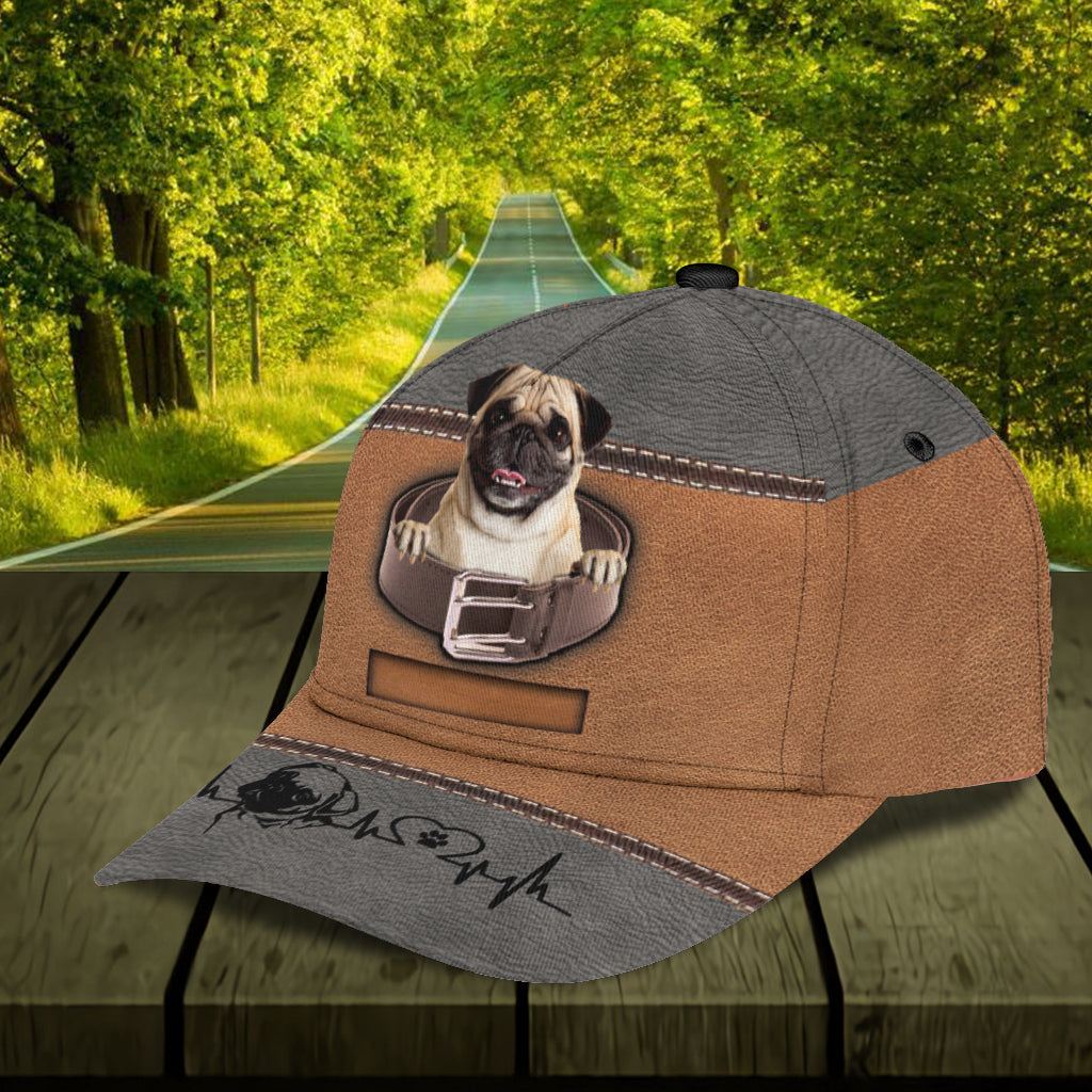 Personalized Pug Classic Cap Trucker Hats Custom Hats Gifts For Men & Women
