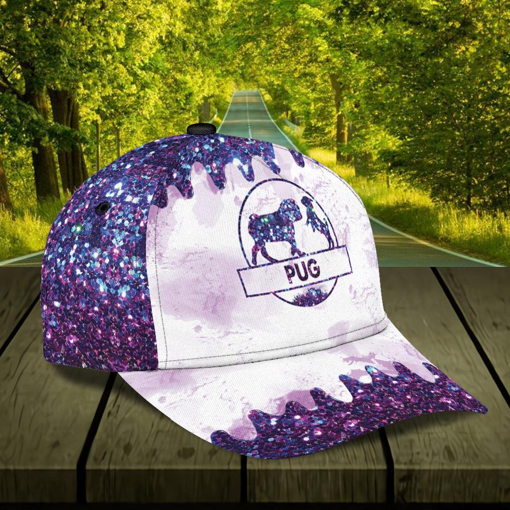 Personalized Pug Classic Cap Trucker Hats Custom Hats Gifts For Men & Women