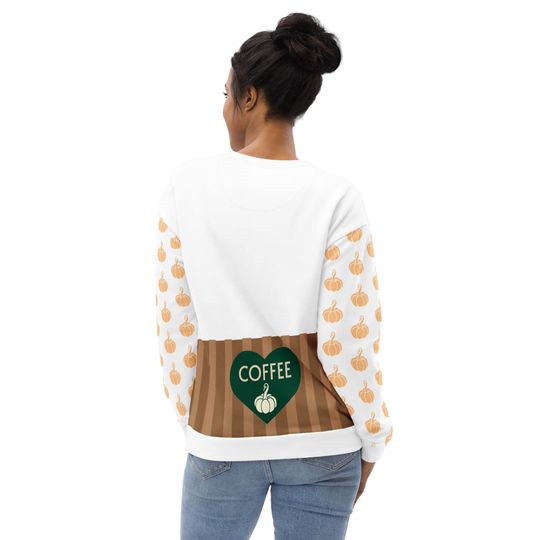 Personalized Pumpkin Spice Coffee Sweatshirt for Coffee Lovers - Image 18