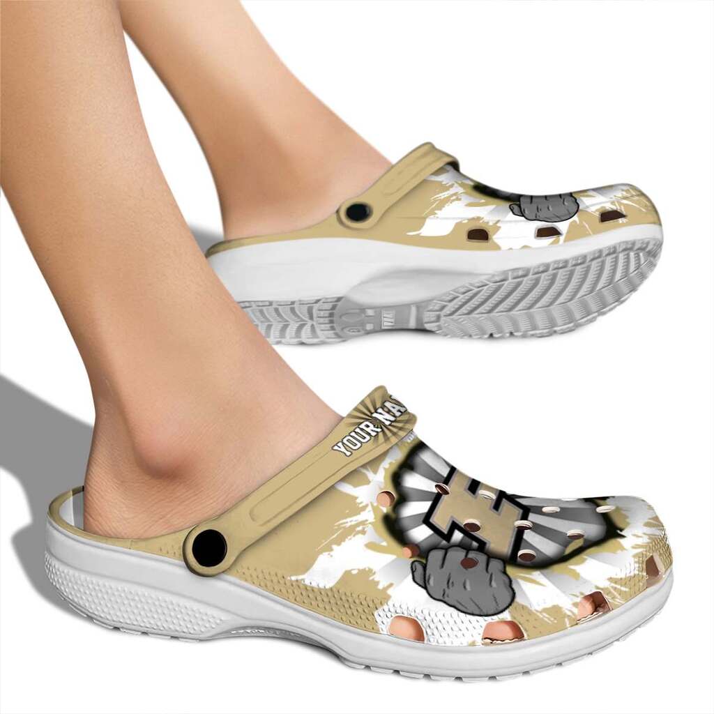 Personalized Purdue Boilermakers Gripping Hand ClogTVC1801792 - Image 2