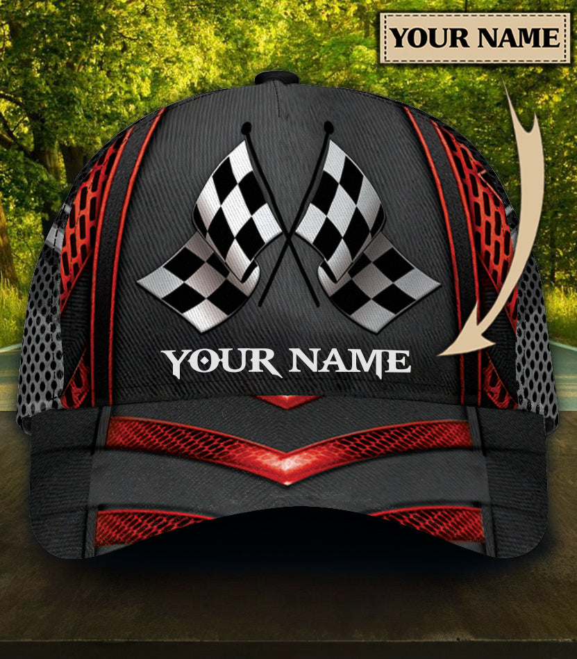 Personalized Racing Classic Cap Trucker Hats Custom Hats Gifts For Men & Women