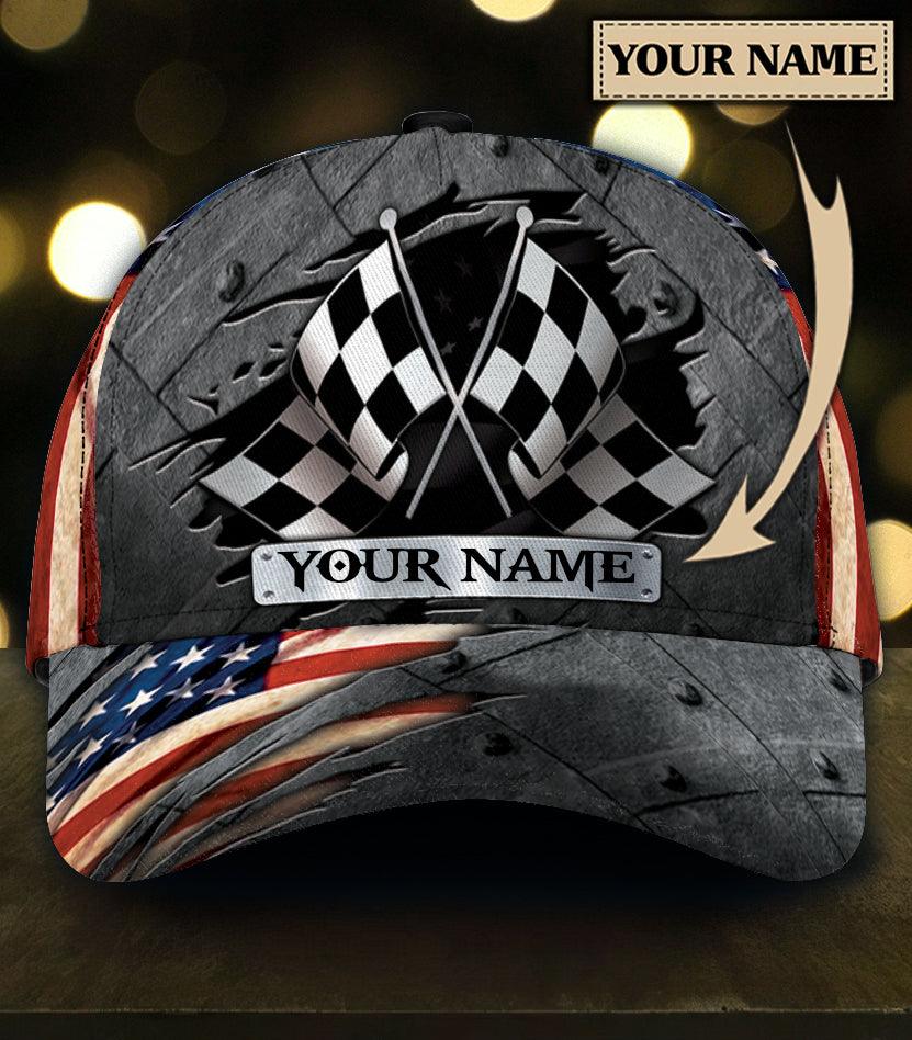 Personalized Racing Classic Cap Trucker Hats Custom Hats Gifts For Men & Women