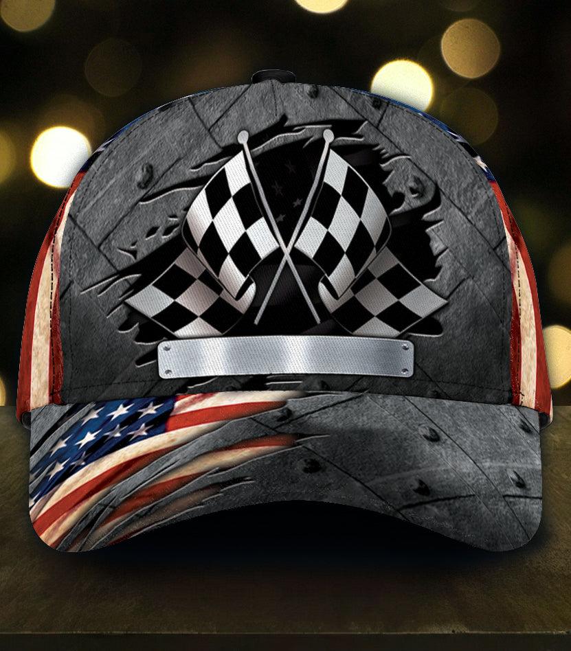 Personalized Racing Classic Cap Trucker Hats Custom Hats Gifts For Men & Women