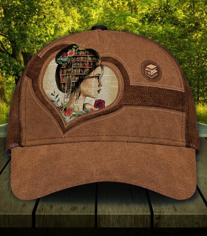 Personalized Reading Classic Cap, Personalized Gift for Book Lovers, Readers Trucker Hats Custom Hats Gifts For Men & Women