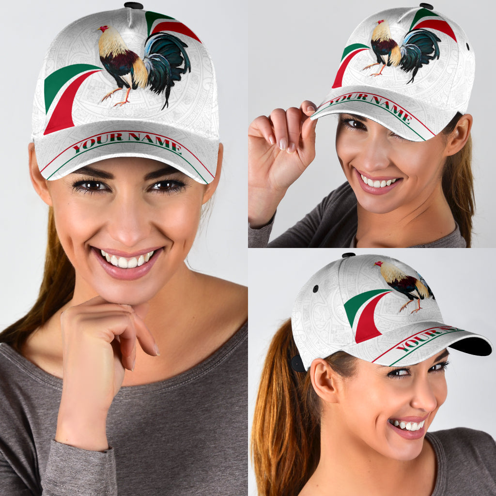 Personalized Rooster Line 3D Printed Baseball Classic Cap Hat For Men And Women Chicken Lovers Trucker Hats Custom Hats Gifts For Men & Women