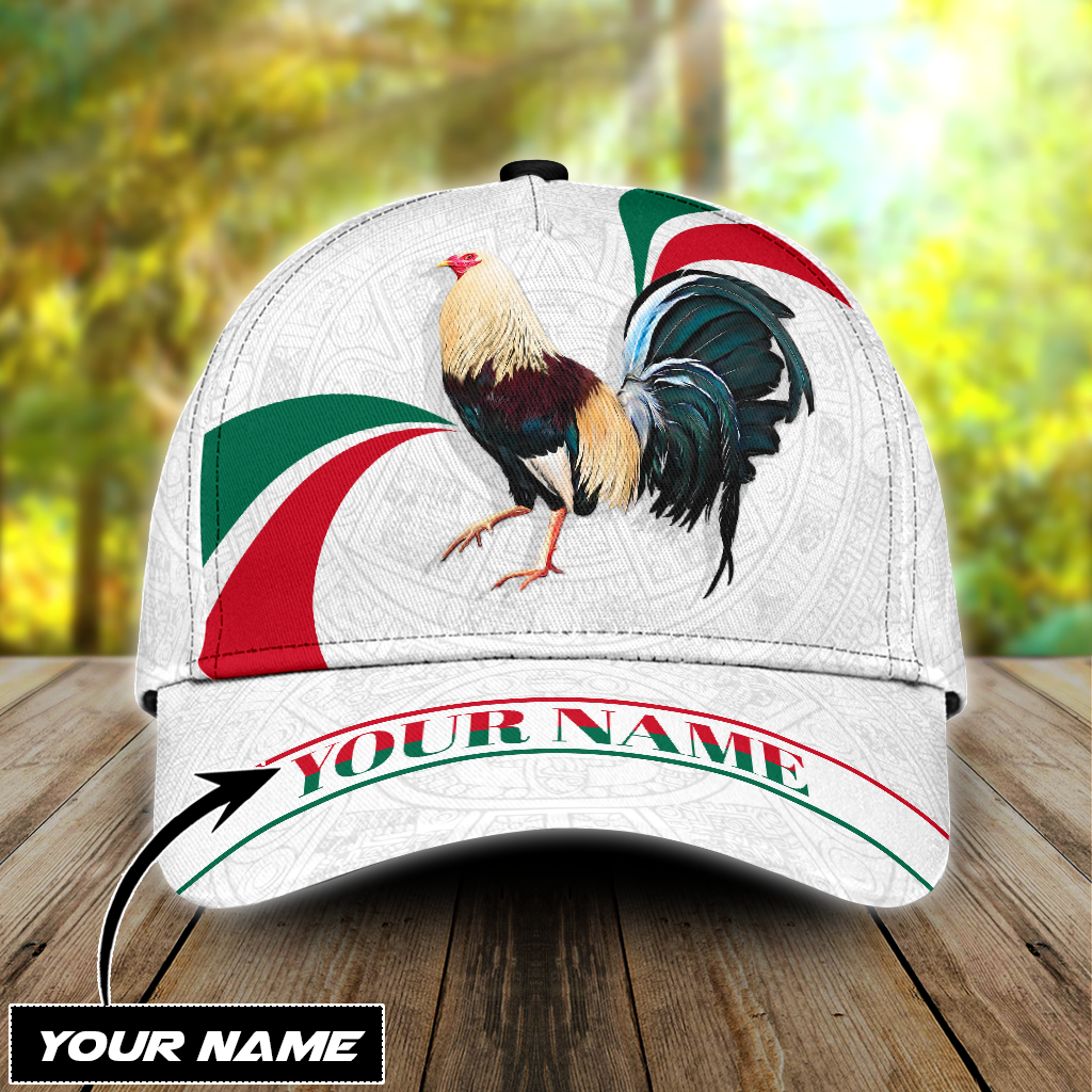 Personalized Rooster Line 3D Printed Baseball Classic Cap Hat For Men And Women Chicken Lovers Trucker Hats Custom Hats Gifts For Men & Women
