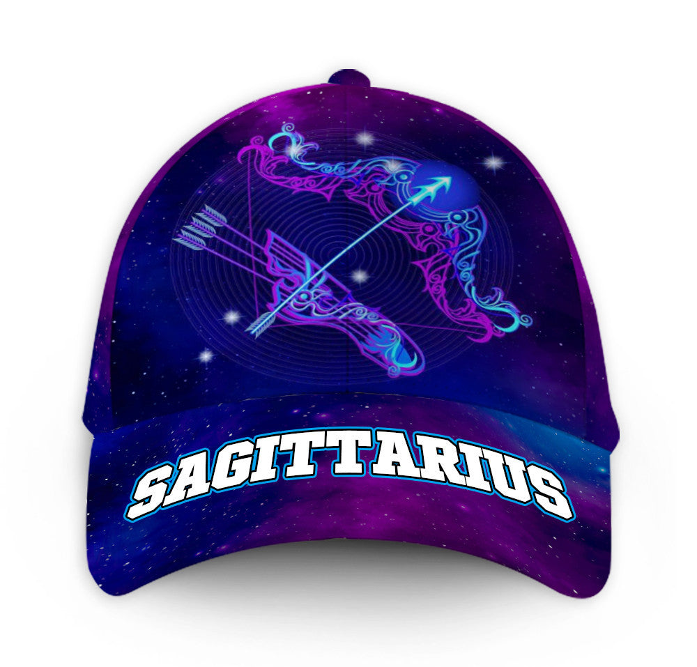 Personalized Sagittarius Miraculous Galaxy Hat Classic Cap Trucker Hats Custom Hats Gifts For Men & Women