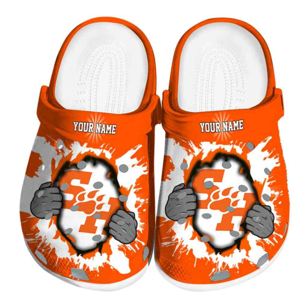 Personalized Sam Houston Bearkats Gripping Hand ClogTVC1801792