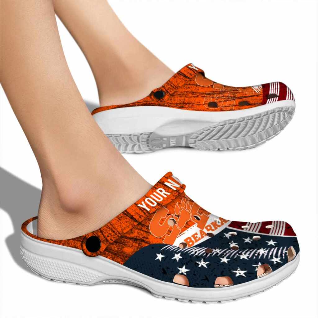 Personalized Sam Houston Bearkats Star-Spangled Side Pattern ClogTVC1801726 - Image 2