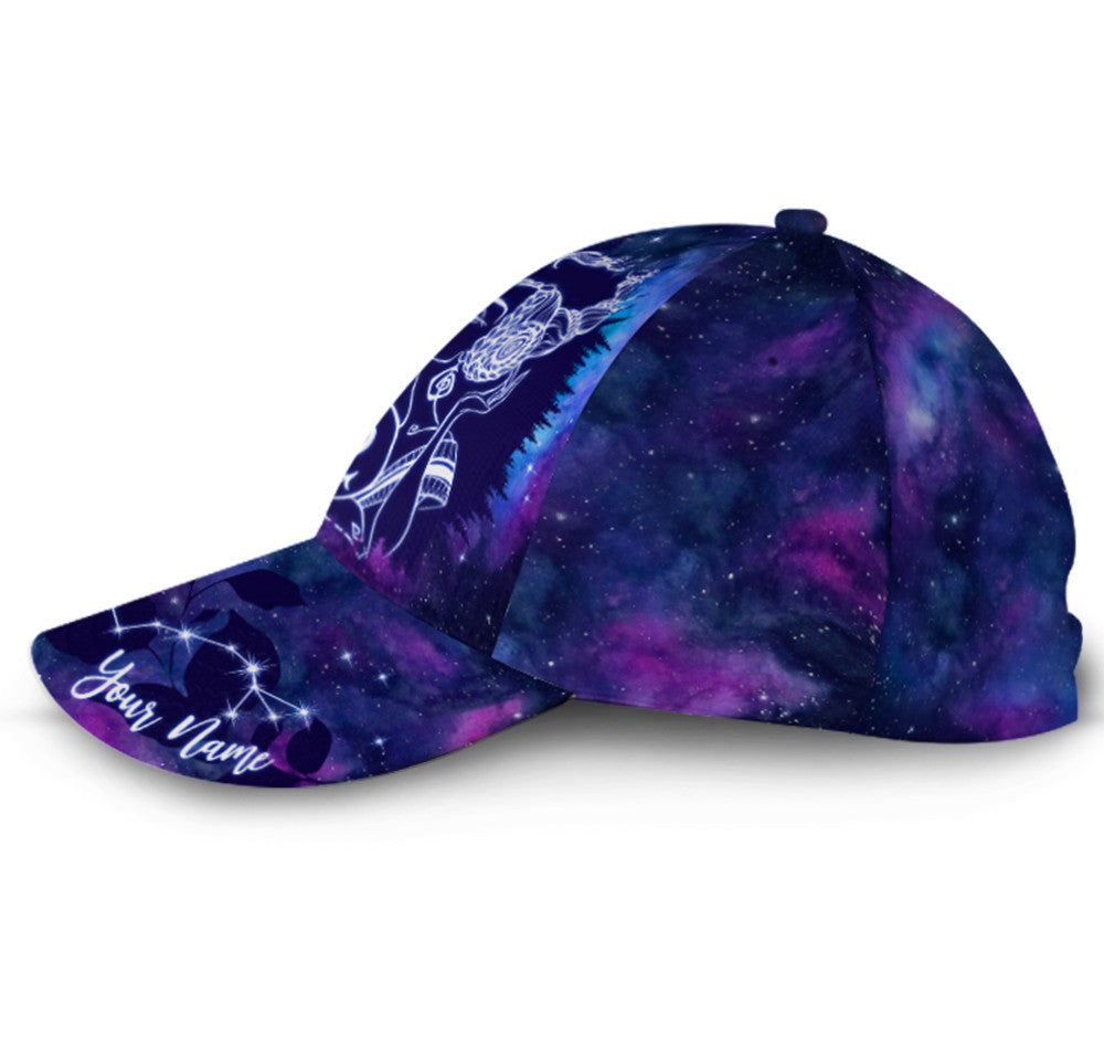 Personalized Scorpio Girl Is Mysterious Hat Classic Cap Trucker Hats Custom Hats Gifts For Men & Women