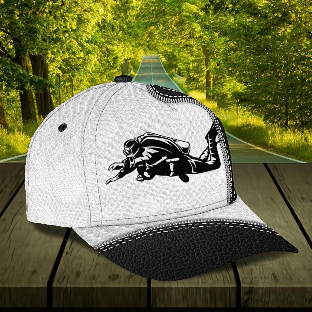 Personalized Scuba Diving Classic Cap, Personalized Gift for Scuba Diving Lovers, Scuba Live Trucker Hats Custom Hats Gifts For Men & Women