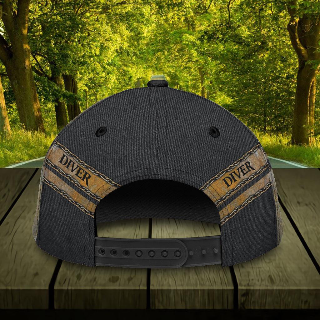 Personalized Scuba Diving Classic Cap, Personalized Gift for Scuba Diving Lovers, Scuba Live Trucker Hats Custom Hats Gifts For Men & Women
