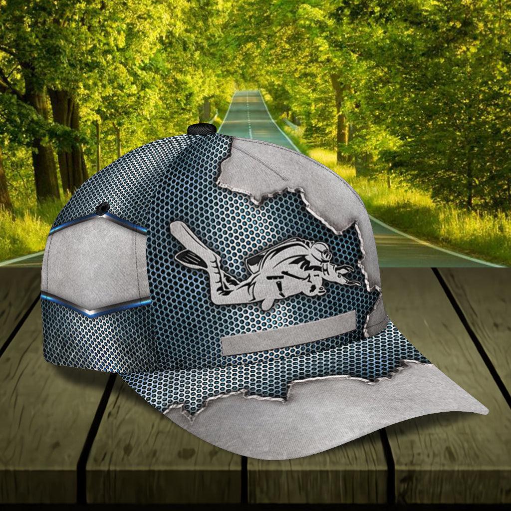 Personalized Scuba Diving Classic Cap, Personalized Gift for Scuba Diving Lovers, Scuba Live Trucker Hats Custom Hats Gifts For Men & Women