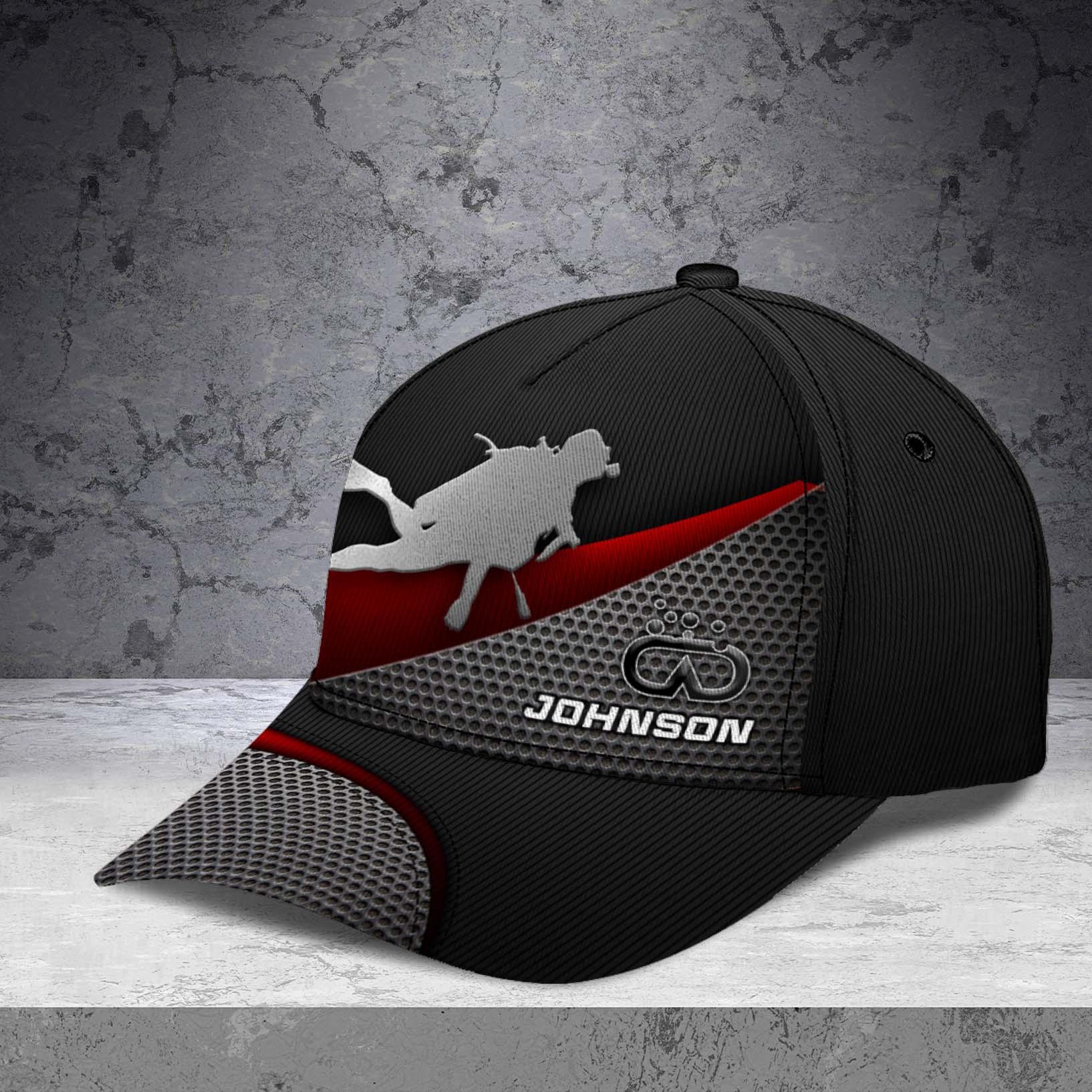 Personalized Scuba Diving Classic Cap, Personalized Gift for Scuba Diving Lovers, Scuba Live Trucker Hats Custom Hats Gifts For Men & Women