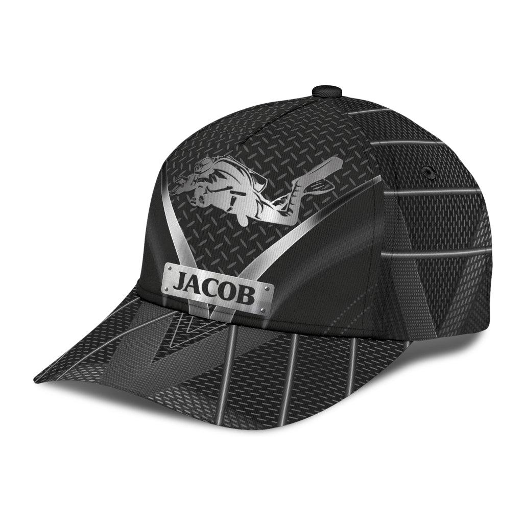 Personalized Scuba Diving Classic Cap, Personalized Gift for Scuba Diving Lovers, Scuba Live Trucker Hats Custom Hats Gifts For Men & Women