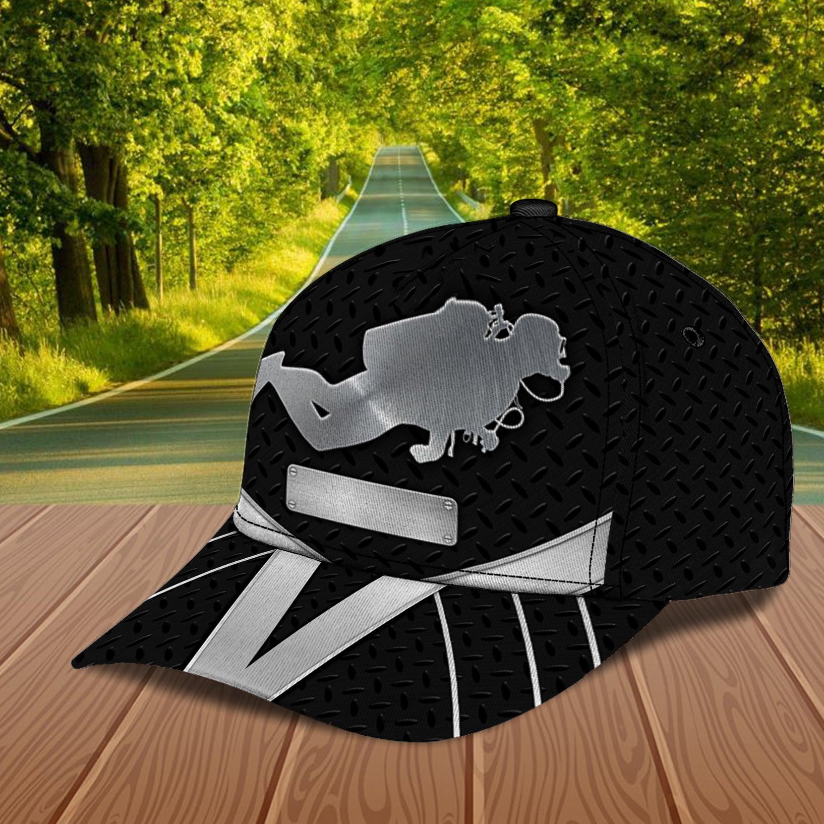 Personalized Scuba Diving Classic Cap, Personalized Gift for Scuba Diving Lovers, Scuba Live Trucker Hats Custom Hats Gifts For Men & Women