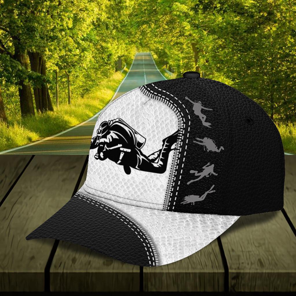 Personalized Scuba Diving Classic Cap, Personalized Gift for Scuba Diving Lovers, Scuba Live Trucker Hats Custom Hats Gifts For Men & Women